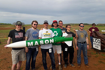 Mason's Rocketry Club landed two first-place awards in competition. 